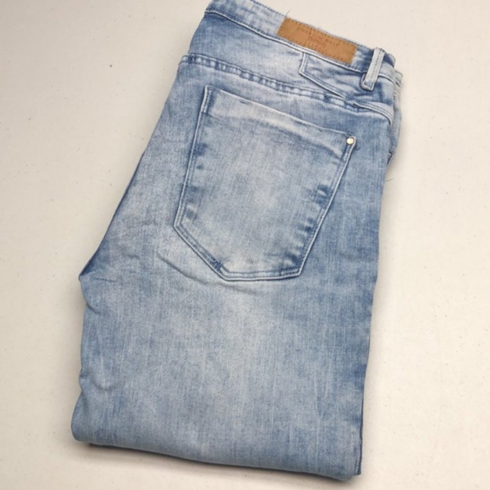 ACID WASH ZARA TRAFALUC SKINNY JEANS 6/28x32 ⭐️